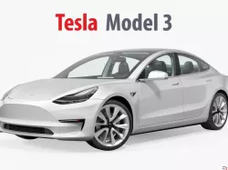 Tesla Model 3 3d model