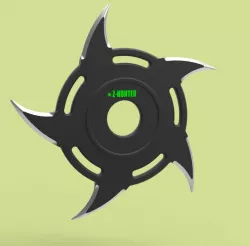Throwing Star Z-Hunter 3d model
