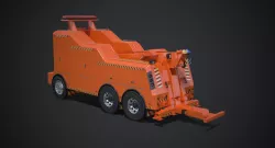 Tow Truck Body 3d model