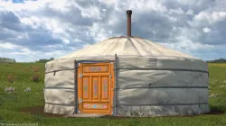 Traditional Mongolian Yurt 3d model