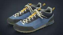 Trekking Sneakers 3d model