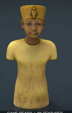 Tutankhamun King 3d model
