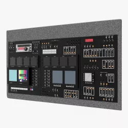 TV Dashboard 3d model