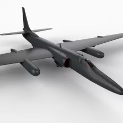 U-2 3d model