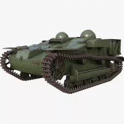 UE Tractor Mental Ray 3d model