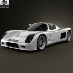 Ultima GTR 2009 3d model