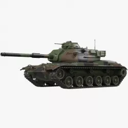 US Combat Tank M60A3 Patton 3d model