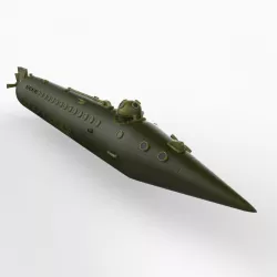 USS Alligator 3d model