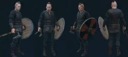 Viking 3d model