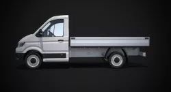 VW Crafter Pickup Short Cab 3d model