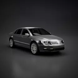 VW Phaeton Facelift 3d model