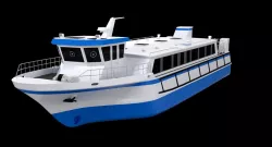 Water Taxi 3d model