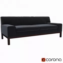 West Elm Lorimer Sofa 3d model