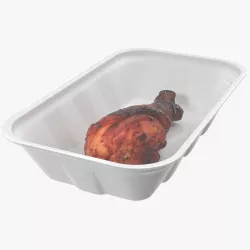 Wrapped Roasted Turkey Leg 3d model