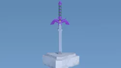 Zelda Limited Edition Master Sword 3d model