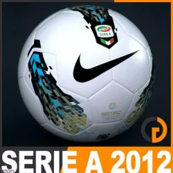2011 2012 Lega Calcio Serie A Tim Match Ball 3d model