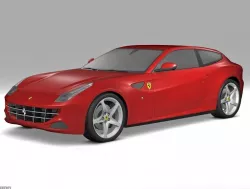 2012 Ferrari FF 3d model