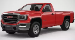 2018 GMC Sierra 1500 Regular Cab 3d model