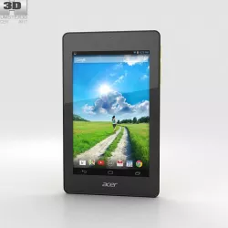 Acer Iconia One 7 B1-730 Yellow 3d model