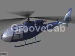 Aerospatiale Gazelle Helicopter V1 3d model