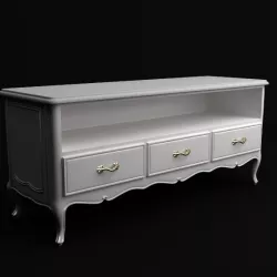 Antique Cabinet 3d model