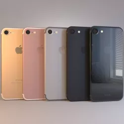 Apple iPhone 7 All color 3d model