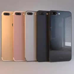 Apple iPhone 7 Plus All Color 3d model