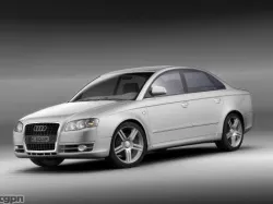 Audi A4 2005 3d model