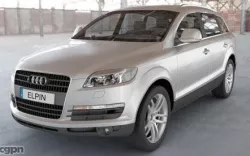 Audi Q7 2007 3d model