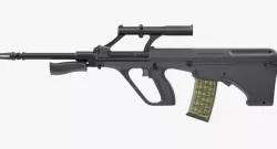 AUG Steyr A1 Bullpup NATO Assault Rifle 3d model