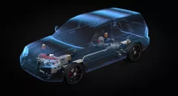 AWD Suspension X-Ray 3d model