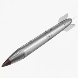 B61 Silver Bullet Fusion Bomb 3d model