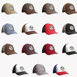 Baseball Hat Collection 3d model