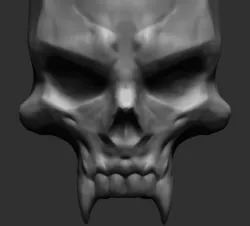 Bat Skull 3d model