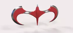 Batarang of Robin from movie Batman and Robin 1997 3d model