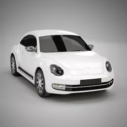 Beetle 2012 3d model
