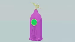 Bioshock Shock Jockey Plasmid 3d model