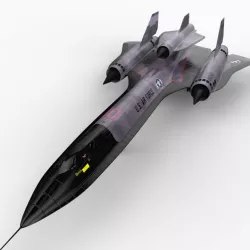 Black Bird / MD21 and Drone 3d model
