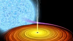 Black hole 3d model