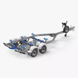 Boat Trailer 3d model