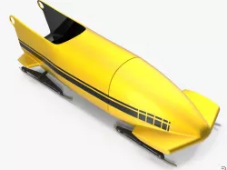 Bobsled Two Person 3d model