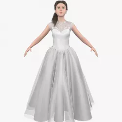 Bride 3d model