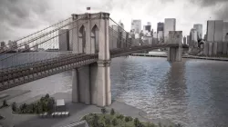 Brooklyn Bridge New York City 3d model