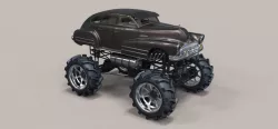 Buick Monster truck 3d model