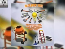 Builder Set 3d model
