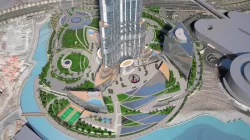 Burj Khalifa Dubai Downtown 3d model