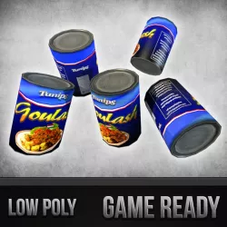 Canned Goulash 3d model
