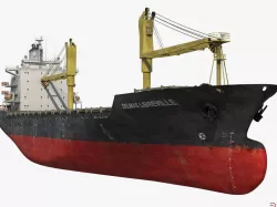 Cargo Ship 3d model