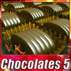 Chocolates 05 3d model
