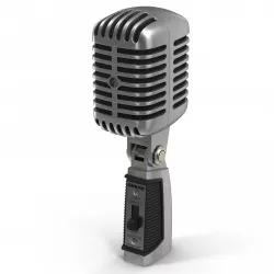 Classic Studio Microphone 2 3d model